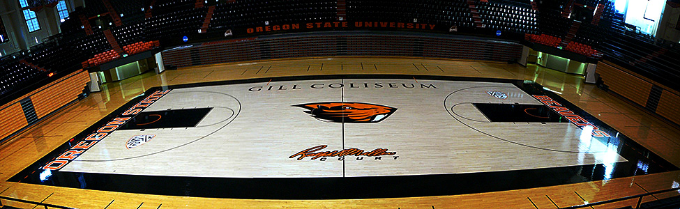 Gill Coliseum. Corvallis, Or